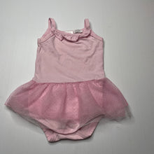 Load image into Gallery viewer, Girls Seed, pink stretchy tutu romper, FUC, size 00,  
