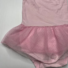 Load image into Gallery viewer, Girls Seed, pink stretchy tutu romper, FUC, size 00,  