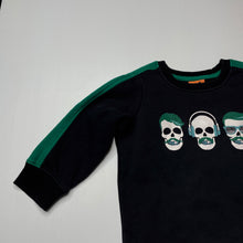 Load image into Gallery viewer, Boys Tilt, fleece lined sweater / jumper, skulls, FUC, size 2,  