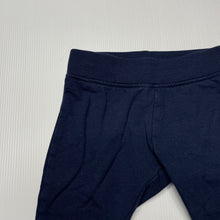 Load image into Gallery viewer, unisex Anko, navy fleece lined pants, elasticated, EUC, size 00,  