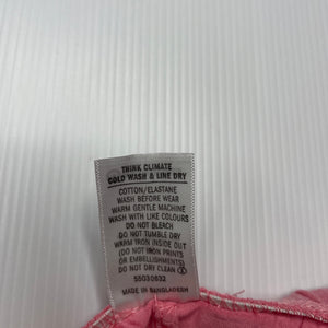 Girls Target, pink stretchy leggings / bottoms, EUC, size 00,  