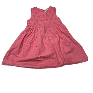 Girls Tiny Little Wonders, lightweight cotton dress, white mark lower back right, FUC, size 1, L: 44cm