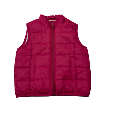 Girls Emerson, pink puffer vest / sleeveless jacket, EUC, size 1,  