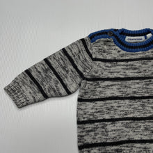 Load image into Gallery viewer, Boys Country Road, knitted cotton sweater / jumper, GUC, size 000,  