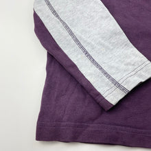 Load image into Gallery viewer, Boys Annil, grey &amp; purple cotton sweater / jumper, FUC, size 10,  