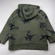 Load image into Gallery viewer, Boys Target, khaki fleece lined hoodie sweater, wash fade, FUC, size 5,  