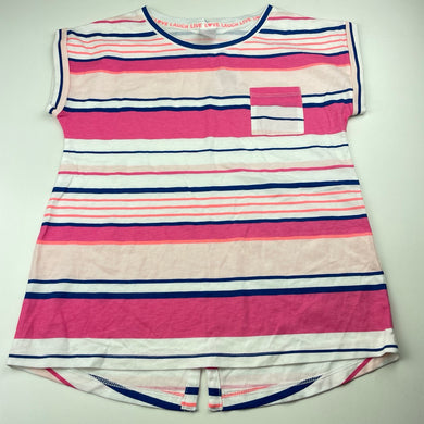 Girls Target, striped cotton t-shirt / top, NEW, size 9,  