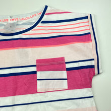 Load image into Gallery viewer, Girls Target, striped cotton t-shirt / top, NEW, size 9,  