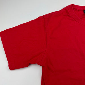 Boys JB's Wear, red cotton t-shirt / top, GUC, size 8,  