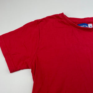 Boys STRUCTURE, red cotton t-shirt / top, GUC, size 8,  