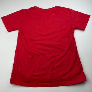 Boys STRUCTURE, red cotton t-shirt / top, GUC, size 8,  