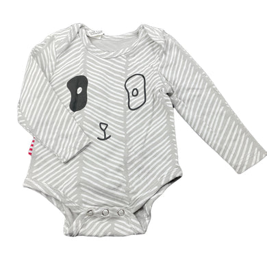 unisex Sooki Baby, cotton bodysuit / romper, GUC, size 000,  