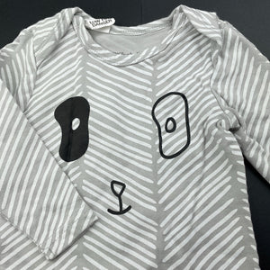 unisex Sooki Baby, cotton bodysuit / romper, GUC, size 000,  