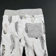 Load image into Gallery viewer, unisex Dymples, cotton leggings / bottoms, elasticated, EUC, size 000,  
