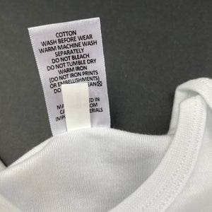 unisex Target, cotton bodysuit / romper, cross-stitched koala, EUC, size 000,  