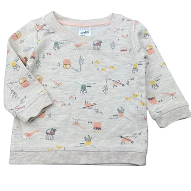 Girls Anko, lightweight sweater / long sleeve top, EUC, size 0,  