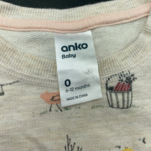 Load image into Gallery viewer, Girls Anko, lightweight sweater / long sleeve top, EUC, size 0,  