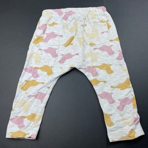 Girls Anko, casual pants, elasticated, GUC, size 1,  
