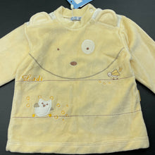 Load image into Gallery viewer, Girls LADI, velour long sleeve top / lightweight sweater, NEW, size 12 months,  