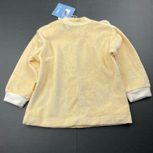 Load image into Gallery viewer, Girls LADI, velour long sleeve top / lightweight sweater, NEW, size 12 months,  
