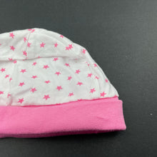 Load image into Gallery viewer, Girls Tiny Little Wonders, cotton hat / beanie, EUC, size 0000,  