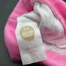 Load image into Gallery viewer, Girls Tiny Little Wonders, cotton hat / beanie, EUC, size 0000,  