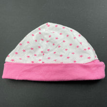 Load image into Gallery viewer, Girls Tiny Little Wonders, cotton hat / beanie, EUC, size 0000,  