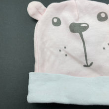 Load image into Gallery viewer, Girls Bubba Blue, cotton hat / beanie, GUC, size 0000,  