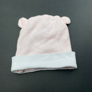 Girls Bubba Blue, cotton hat / beanie, GUC, size 0000,  