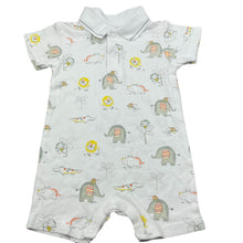Load image into Gallery viewer, Boys Ollies Place, cotton polo romper, EUC, size 000,  