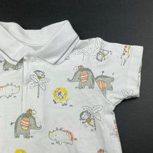 Load image into Gallery viewer, Boys Ollies Place, cotton polo romper, EUC, size 000,  