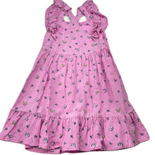 Load image into Gallery viewer, Girls Kids &amp; Co, pink viscose summer dress, light marks, FUC, size 6, L: 60cm