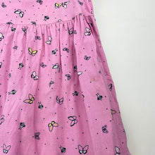 Load image into Gallery viewer, Girls Kids &amp; Co, pink viscose summer dress, light marks, FUC, size 6, L: 60cm