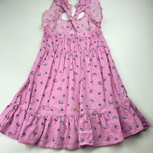 Load image into Gallery viewer, Girls Kids &amp; Co, pink viscose summer dress, light marks, FUC, size 6, L: 60cm