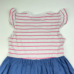 Girls 5.10.15, cotton casual dress, FUC, size 4, L: 51cm