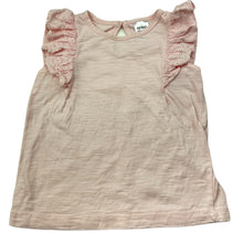 Load image into Gallery viewer, Girls Anko, broderie trim cotton top, GUC, size 1,  