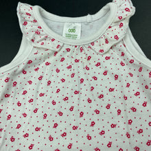Load image into Gallery viewer, Girls Hippo + Friends, floral cotton top, FUC, size 000,  