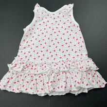 Load image into Gallery viewer, Girls Hippo + Friends, floral cotton top, FUC, size 000,  