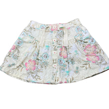 Load image into Gallery viewer, Girls Mothercare, lightweight floral cotton skirt, elasticated, L: 26cm, GUC, size 2-3,  