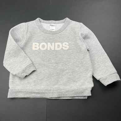 unisex Bonds, lightweight sweater / jumper, light marks & pilling, FUC, size 2,  