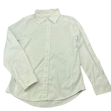 Load image into Gallery viewer, Girls David Jones, white long sleeve shirt, discolouration cuffs, FUC, size 6,  