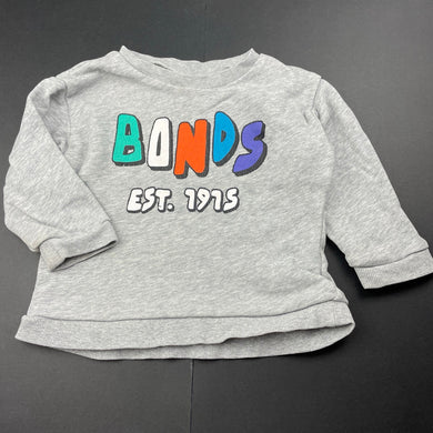 unisex Bonds, Originals Australian cotton sweater / jumper, FUC, size 1,  