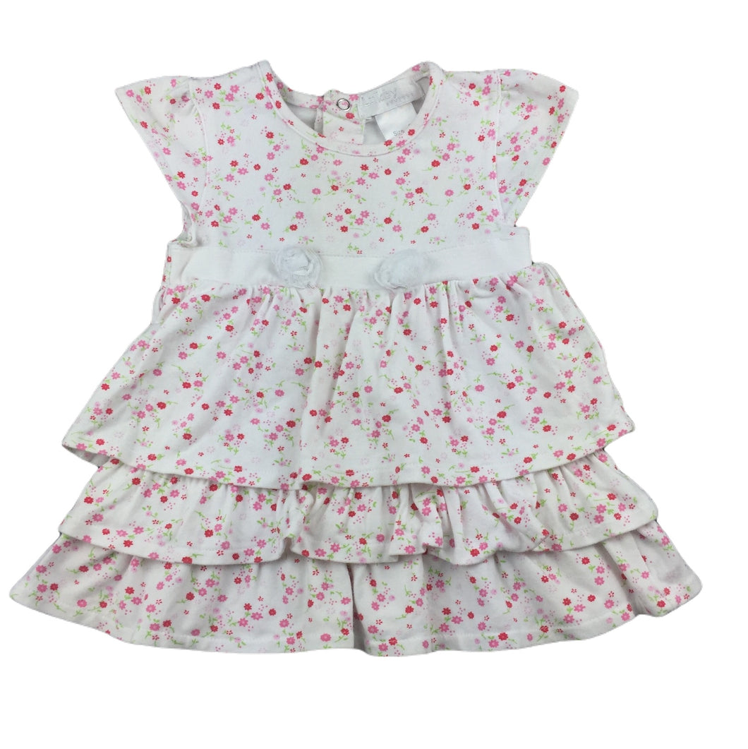 Lullaby floral tiered party dress, size 0, Pre-loved