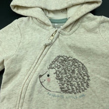 Load image into Gallery viewer, unisex H&amp;M, fleece lined zip hoodie sweater, GUC, size 000,  