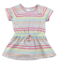Load image into Gallery viewer, Target pastel stripe casual dress, size 00, Pre-loved