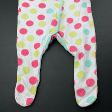 Load image into Gallery viewer, Girls Target, cotton coverall / romper, FUC, size 000,  