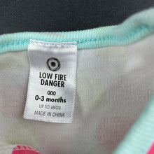 Load image into Gallery viewer, Girls Target, cotton coverall / romper, FUC, size 000,  
