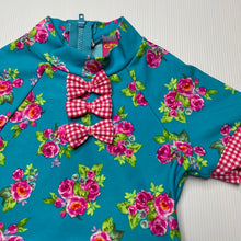 Load image into Gallery viewer, Girls Cupid Girl, floral swim one-piece, EUC, size 0,  