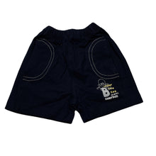 Load image into Gallery viewer, Boys navy, lightweight shorts, elasticated, EUC, size 000-00,  