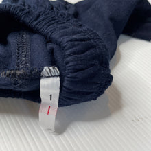 Load image into Gallery viewer, Boys navy, lightweight shorts, elasticated, EUC, size 000-00,  
